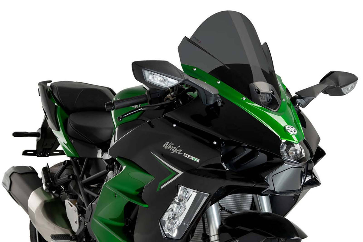 PUIG CUPOLINO Z-RACING PER KAWASAKI NINJA H2 SX SE 23-25 FUME SCURO-21714F