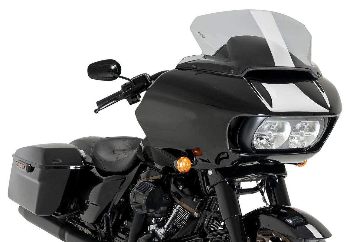 PUIG CUPOLINO HIGH-ROAD TOURING PER HARLEY D. ROAD GLIDE SPECIAL FLTRXS 15-23 FUME CHIARO