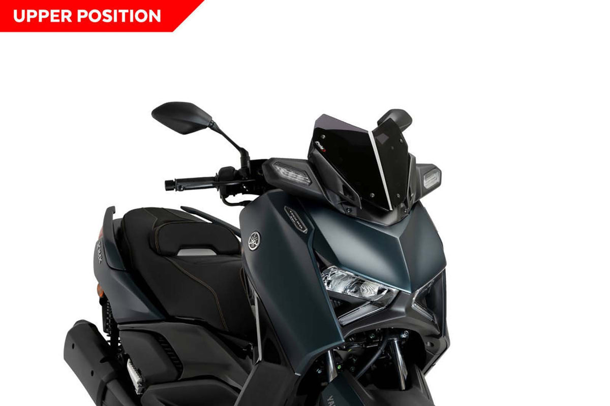 PUIG CUPOLINO V-TECH LINE SPORT PER YAMAHA X-MAX 125 2025 FUME CHIARO