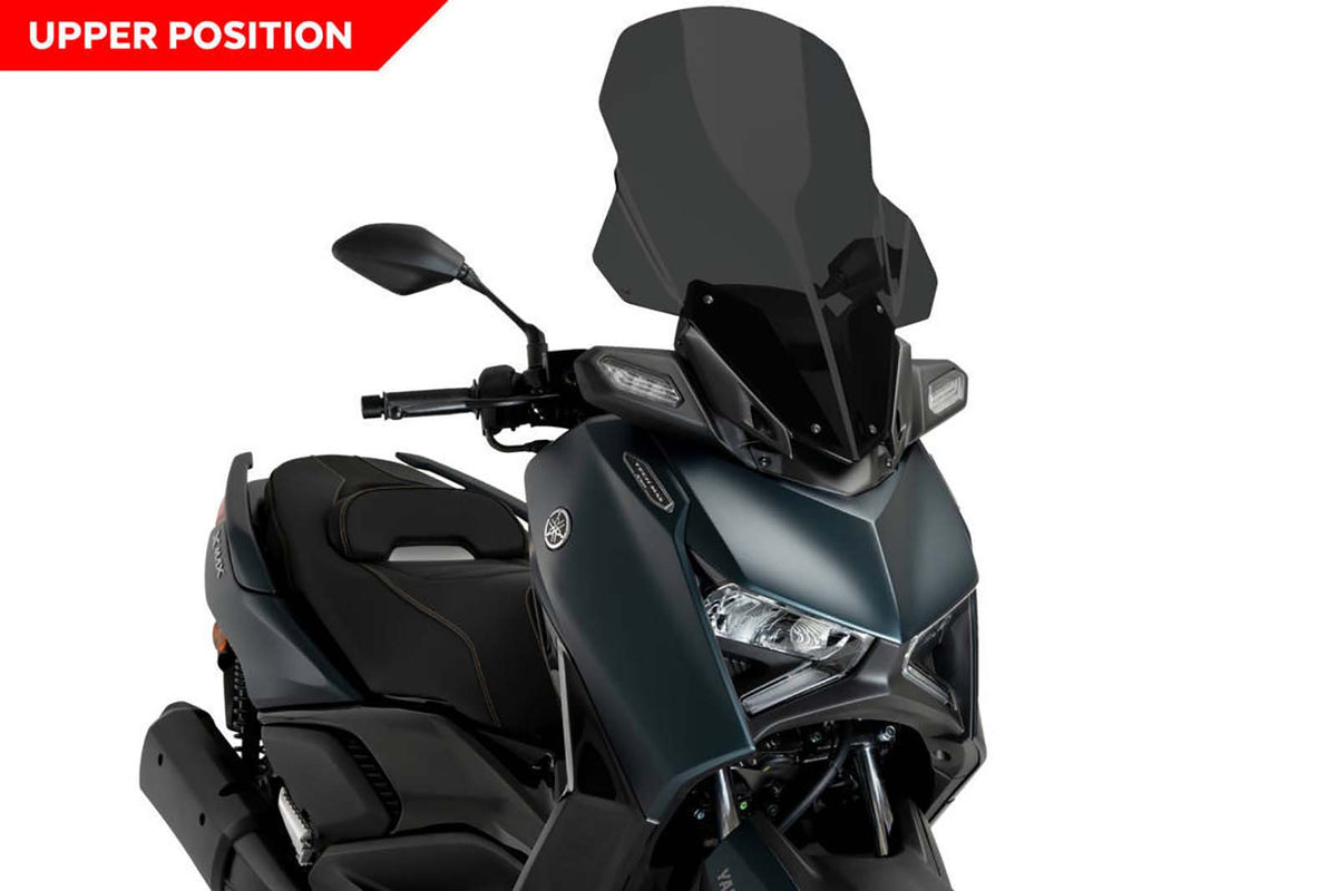 PUIG CUPOLINO V-TECH LINE TOURING PER YAMAHA X-MAX 300 25-26 FUME SCURO
