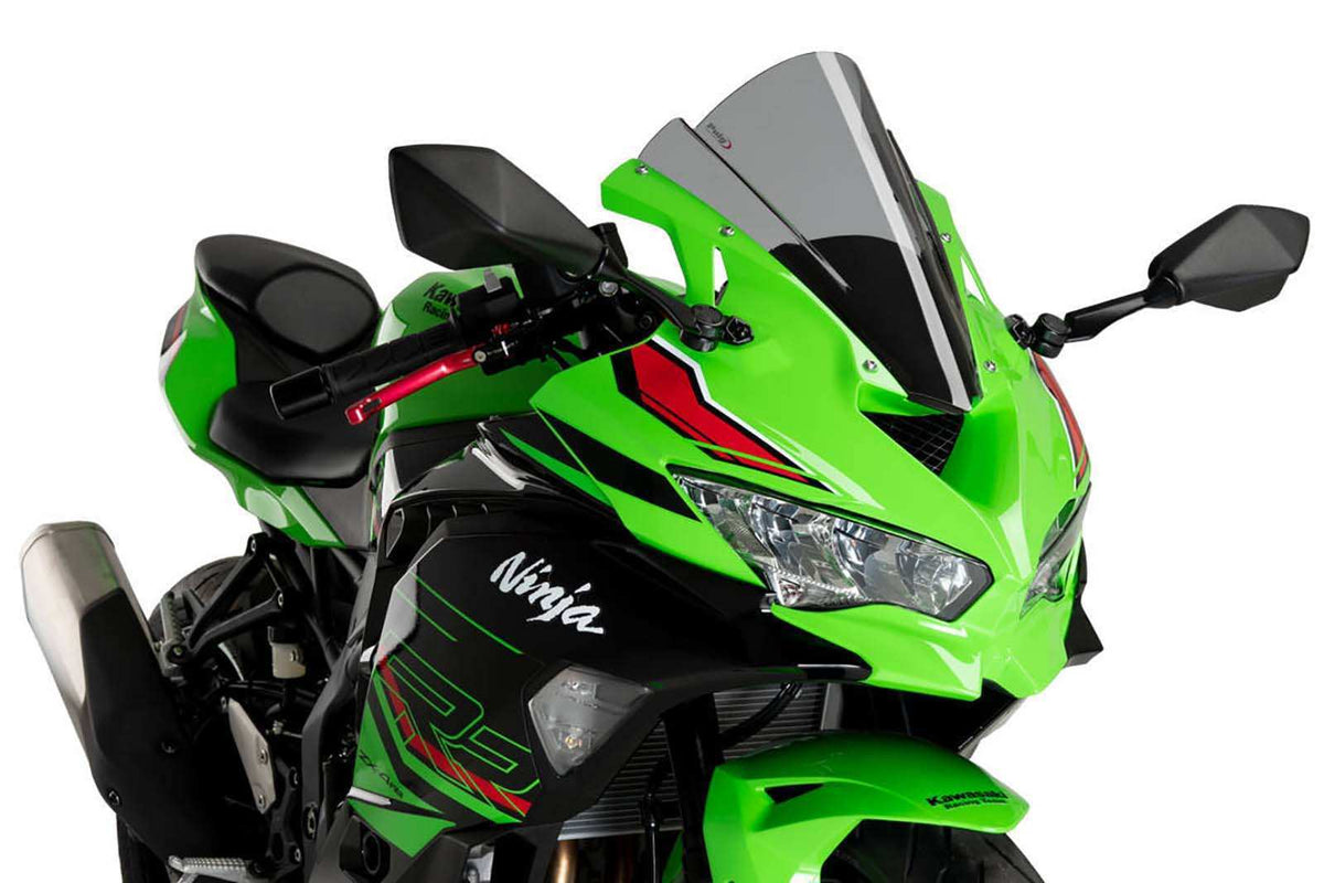 PUIG CUPOLINO Z-RACING PER KAWASAKI ZX-4RR NINJA 24-25 FUME CHIARO
