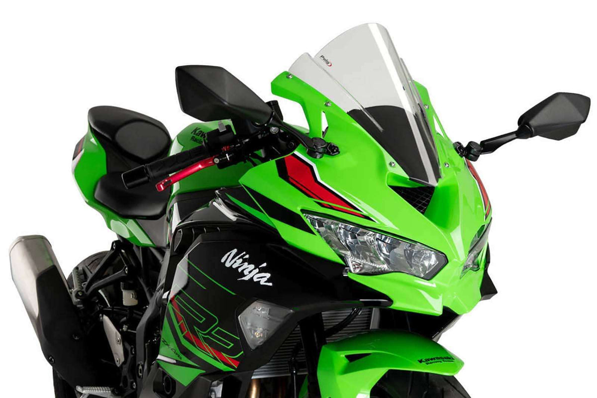 PUIG CUPOLINO Z-RACING PER KAWASAKI ZX-4R NINJA 24-25 TRASPARENTE