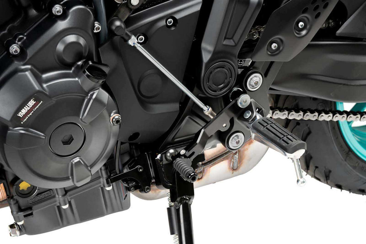 PUIG PEDALE DELLA FRIZIONE REGOLABILE YAMAHA TRACER 7 23-24 NERO