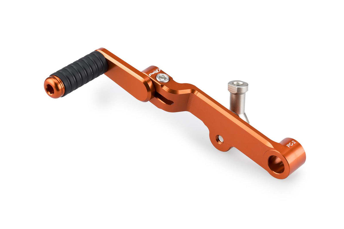 PUIG PEDALE DELLA FRIZIONE REGOLABILE YAMAHA MT-07 23-24 ARANCIONE