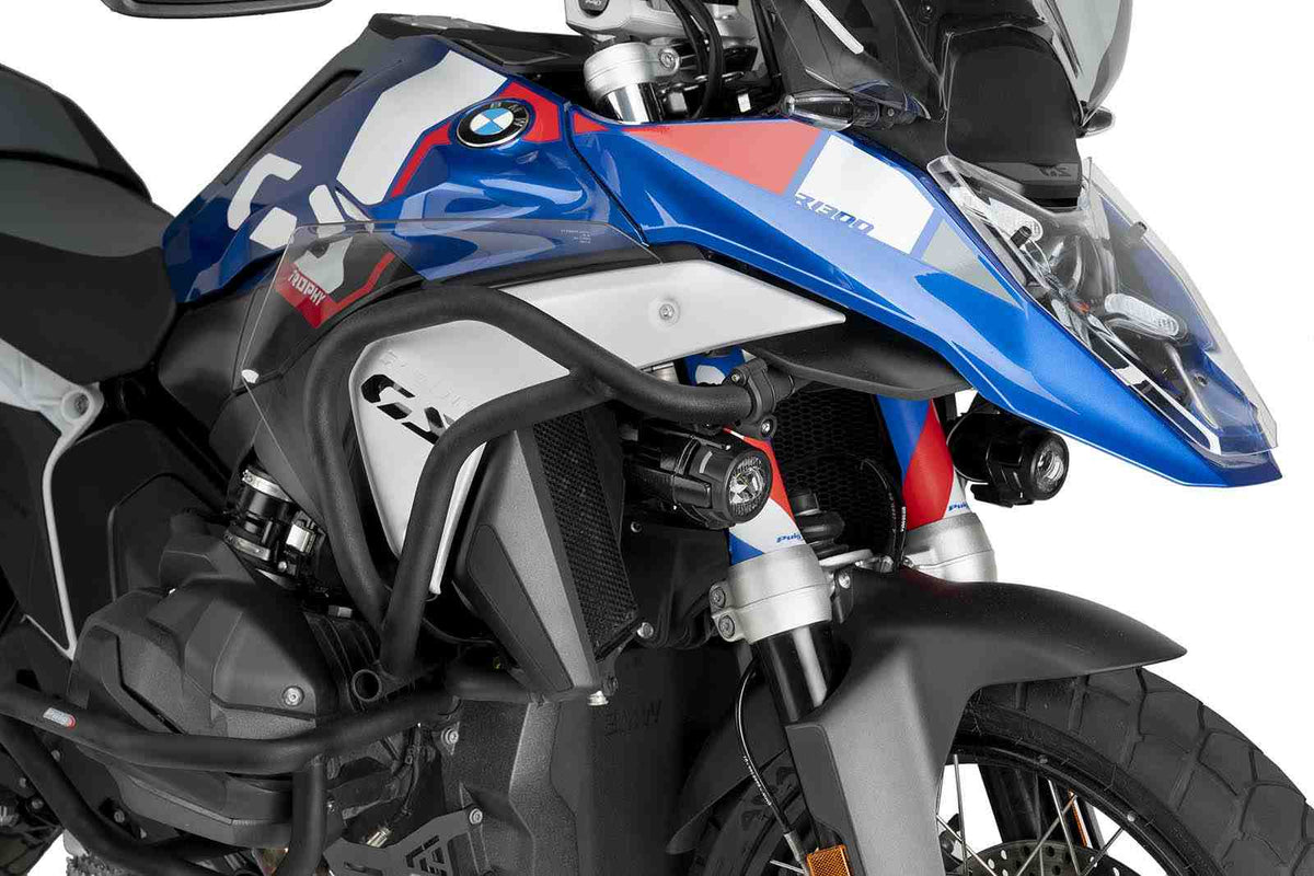 PUIG BARRE DI PROTEZIONE MOTORE ALTE BMW R1300 GS 23-25 NERO