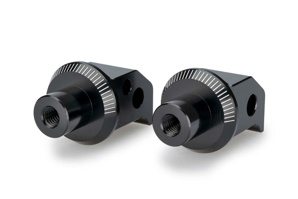 PUIG ADATTATORI POGG. FISSI PASSEGGERO CFMOTO 450 MT 24-26 NERO
