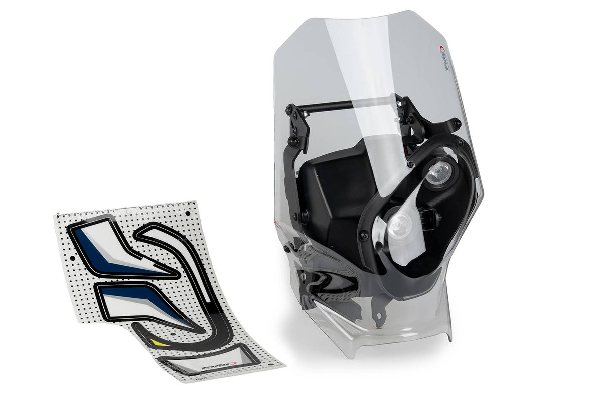 PUIG CUPOLINO SEMICARENATO RALLY HUSQVARNA 450 FE 14-23 TRASPARENTE