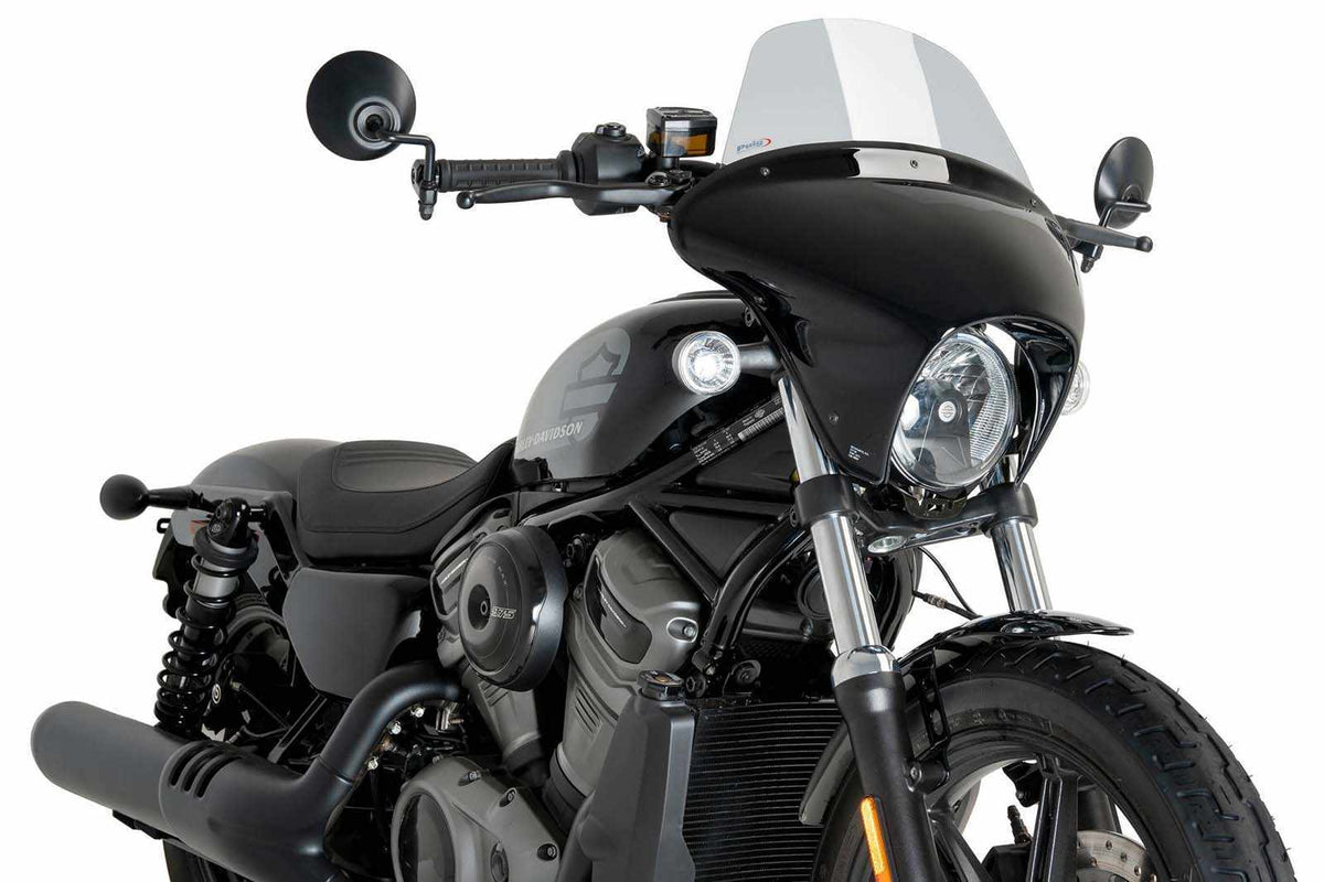 PUIG CUPOLINO BATWING SML TOURING PER HARLEY D. NIGHTSTER 975 SPECIAL 23-24 FUME CHIARO