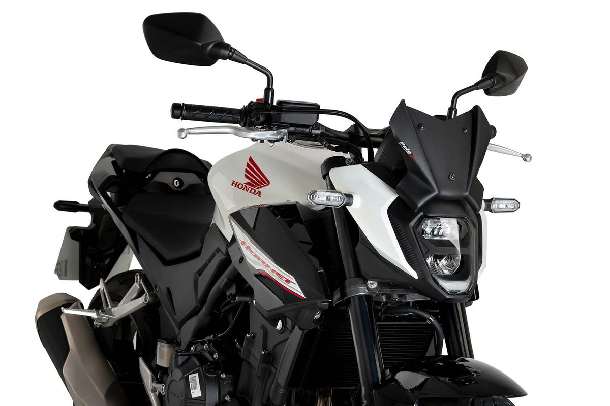 PUIG CUPOLINO NAKED N.G. SPORT PER HONDA CB500 HORNET 24-25 NERO OPACO