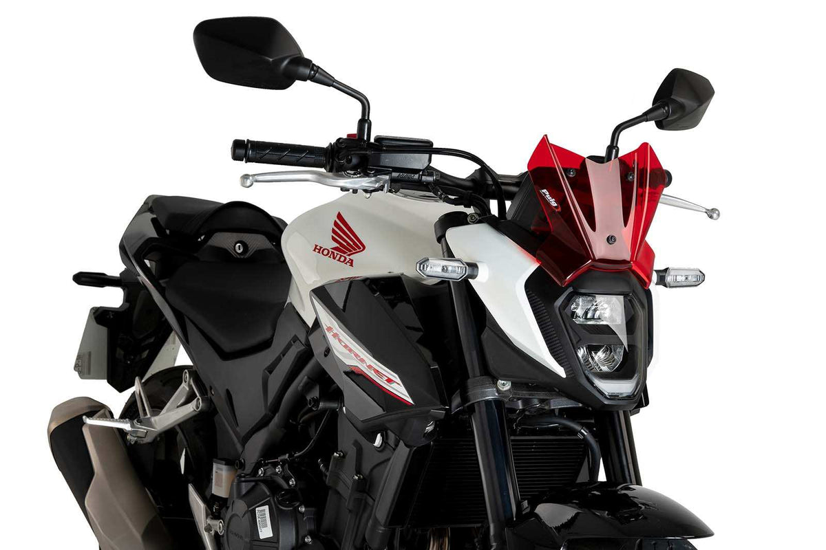 PUIG CUPOLINO NAKED N.G. SPORT PER HONDA CB500 HORNET 24-25 ROSSO