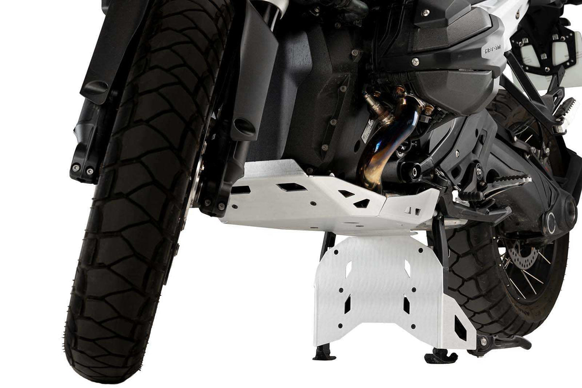 PUIG ESTENSIONE PROTEZIONE MOTORE PER CAVALLETTO CENTRALE BMW R1300 GS OPTION 719 TRAMONTANA 23-25 SILVER