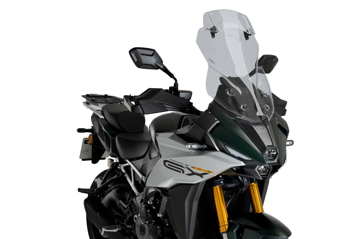 PUIG CUPOLINO TOURING-VISIERA PER SUZUKI GSX-S1000 GX SPORT 24-25 FUME CHIARO