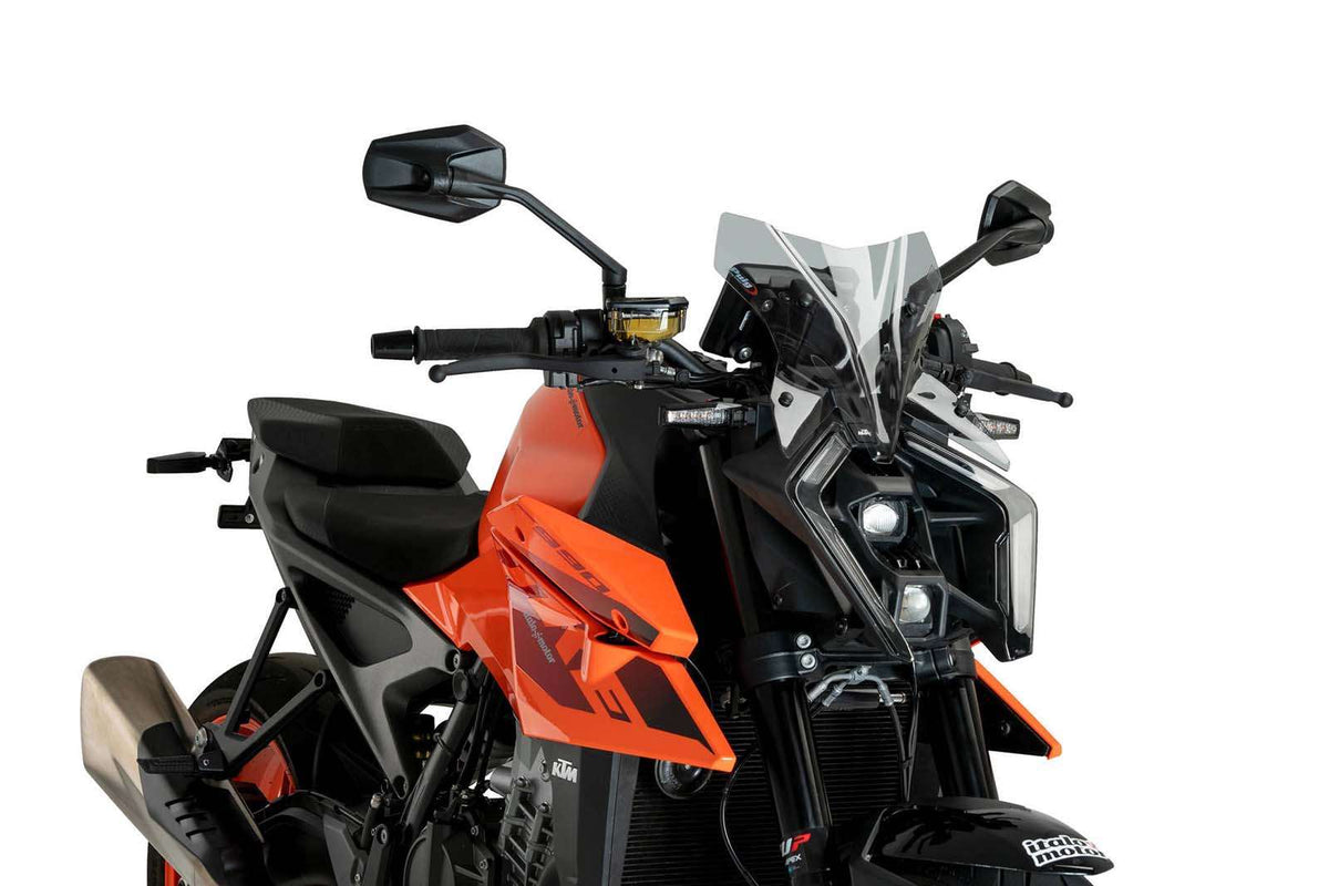 PUIG CUPOLINO NAKED N.G. SPORT PER KTM 990 DUKE 24-25 FUME CHIARO