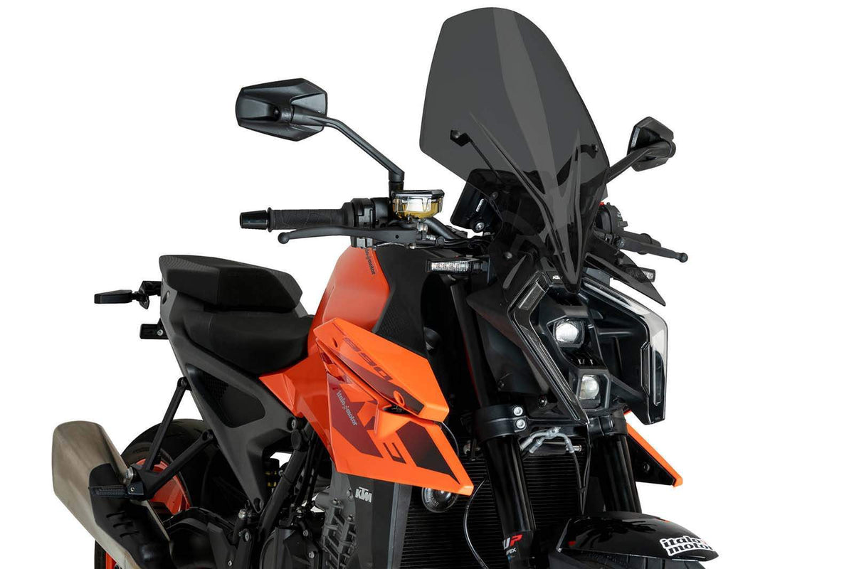 PUIG CUPOLINO NAKED N.G. TOURING PER KTM 990 DUKE 24-25 FUME SCURO