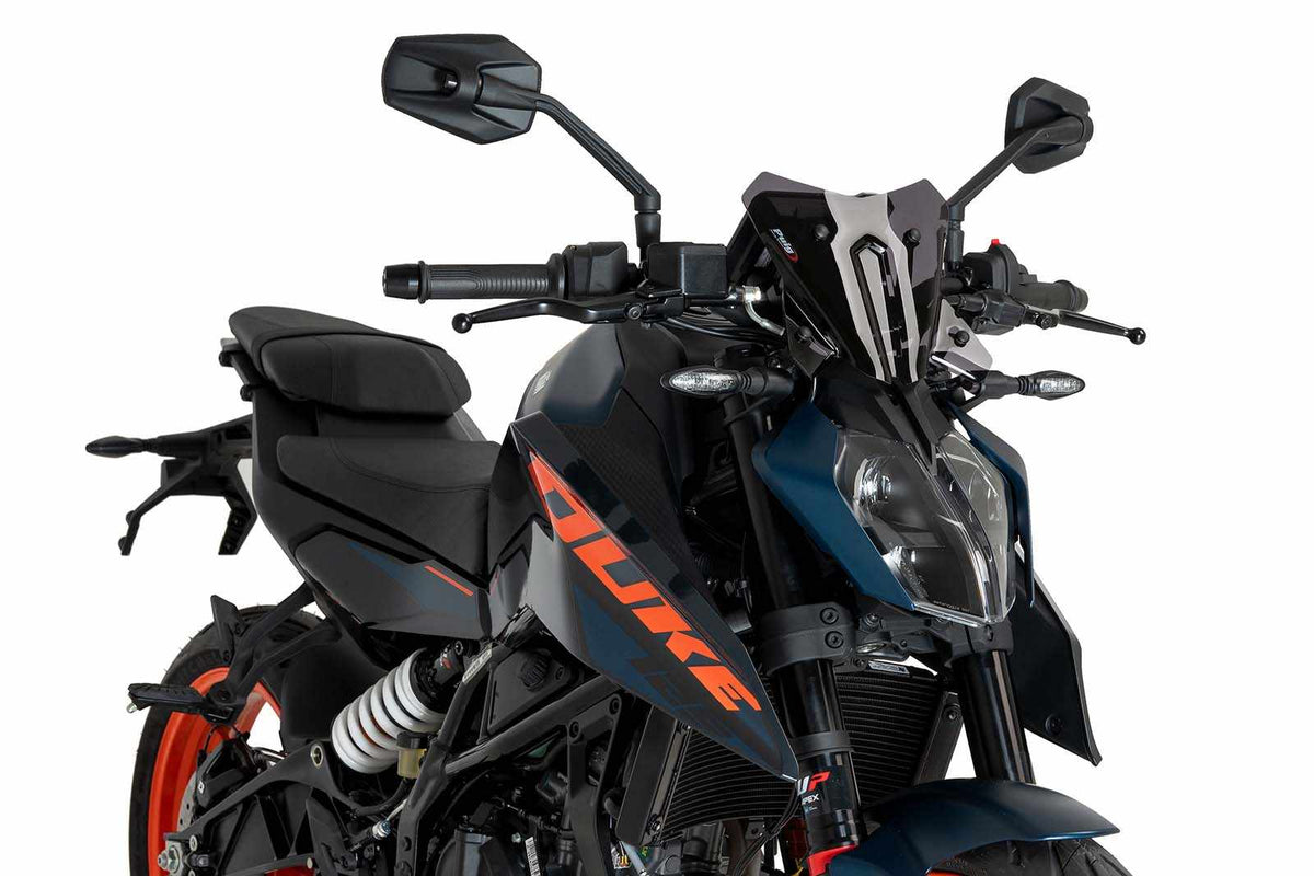 PUIG CUPOLINO NAKED N.G. SPORT PER KTM 390 DUKE 24-25 FUME SCURO