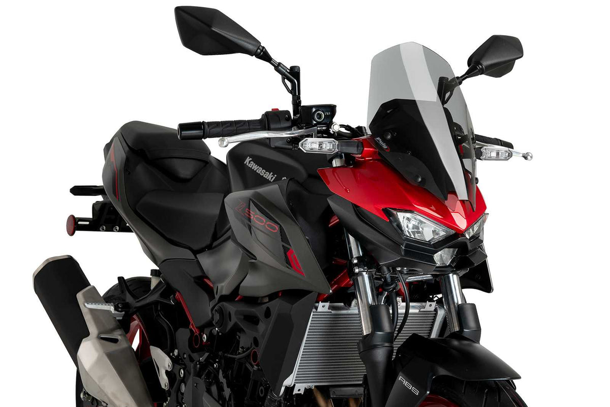 PUIG CUPOLINO NAKED N.G. TOURING PER KAWASAKI Z500 SE 24-25 FUME CHIARO