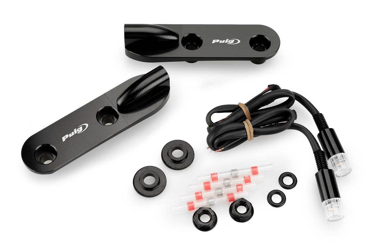 PUIG TAPPI FORO SPECCHIETTO CON FRECCE TAB BMW S1000 RR 23-24 NERO