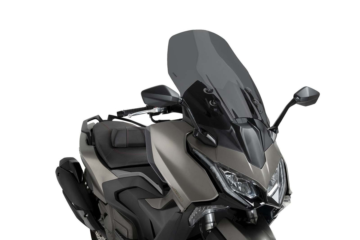 PUIG CUPOLINO V-TECH LINE TOURING KYMCO AK550 PREMIUM 24-25 FUME SCURO