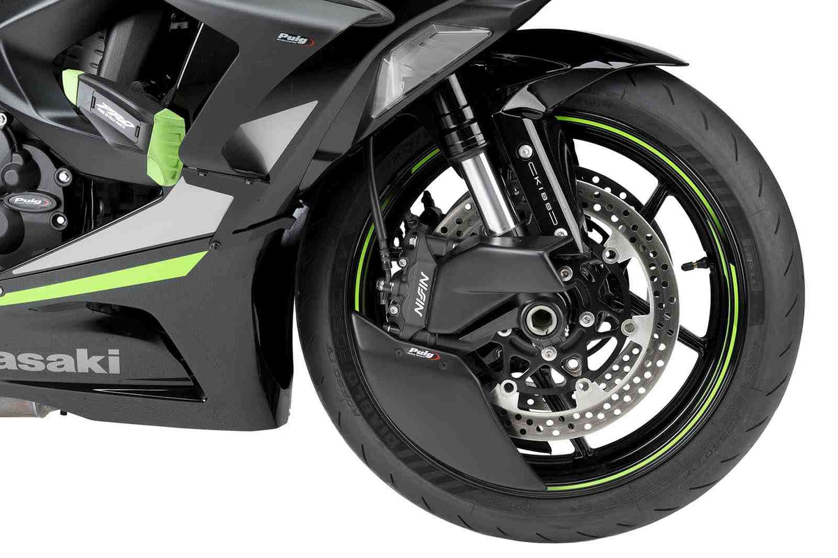 PUIG DISPOSITIVO DI RAFFREDDAMENTO FRENI KAWASAKI ZX-6R NINJA 24-25 NERO OPACO