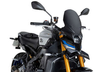 PUIG SPOILER ANTERIORE DOWNFORCE NAKED YAMAHA MT-09 SP 24-25 NERO