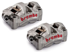 BREMBO KIT PINZE FRENO RADIALI M50 MONOBLOCCO TRIUMPH SPEED TRIPLE R 16-17 TITANIO