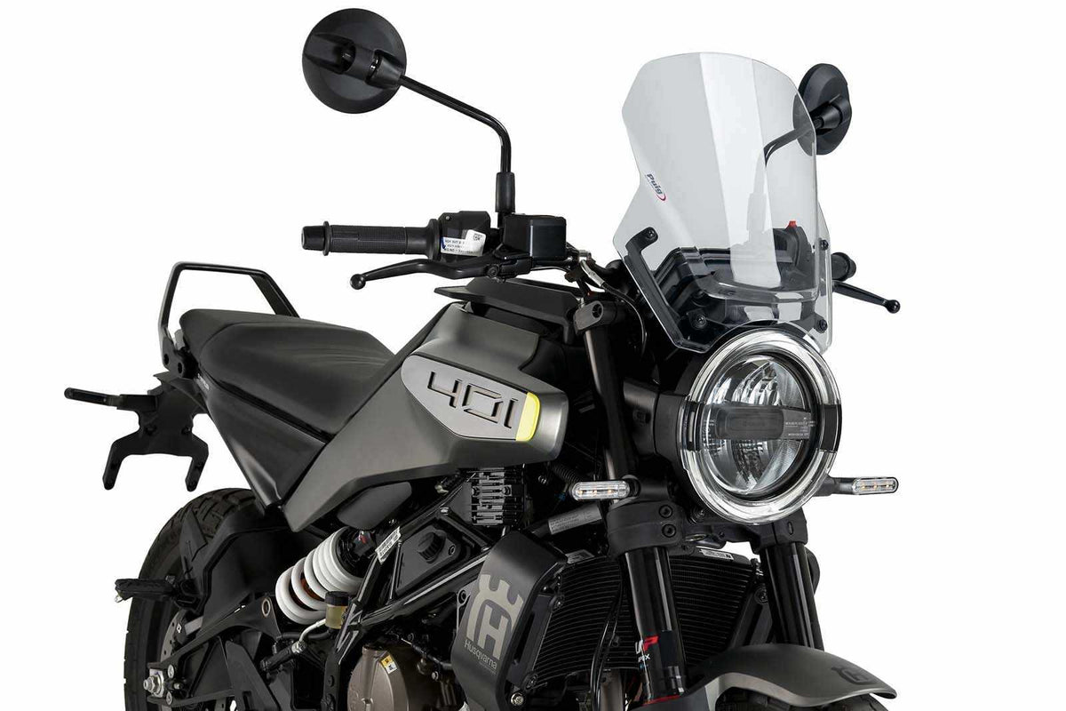 PUIG CUPOLINO NAKED N.G. SPORT PER HUSQVARNA SVARTPILEN 401 24-25 TRASPARENTE
