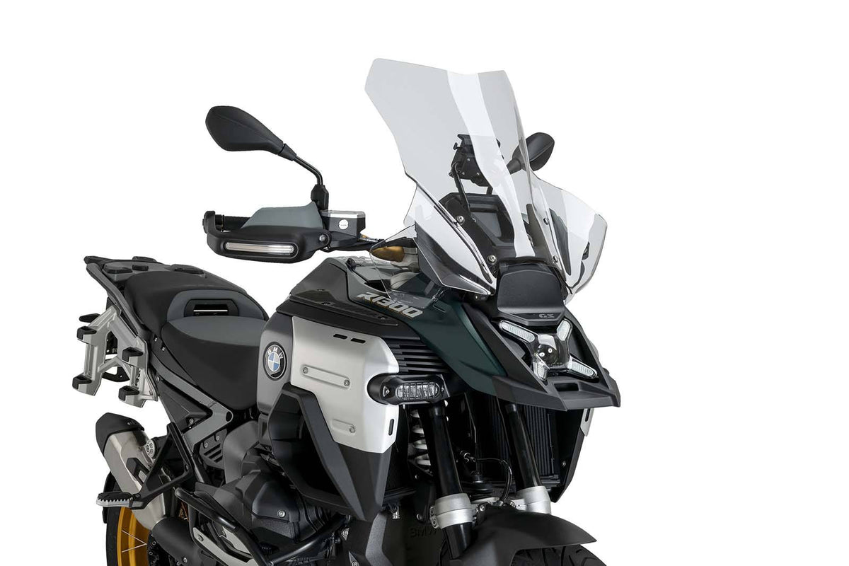 PUIG CUPOLINO TOURING PLUS CON RADAR BMW R1300 GS TROPHY 23-25 TRASPARENTE