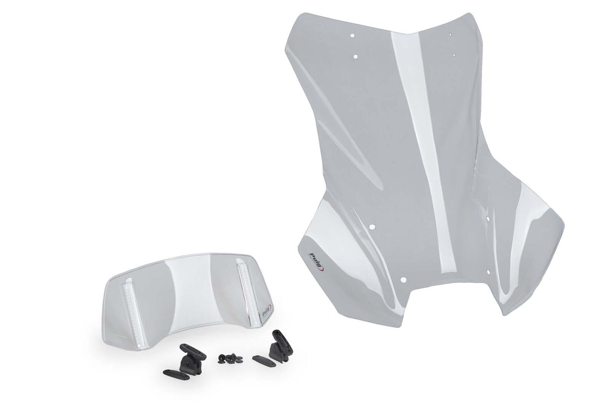 PUIG CUPOLINO TOURING PLUS-VISIERA CON RADAR BMW R1300 GS OPTION 719 TRAMONTANA 23-25 TRASPARENTE