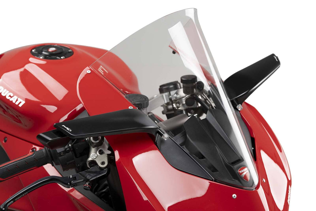 PUIG SPECCHIETTO RETROVISORE DESTRO MOD. AILERON DUCATI PANIGALE V4 2024 NERO