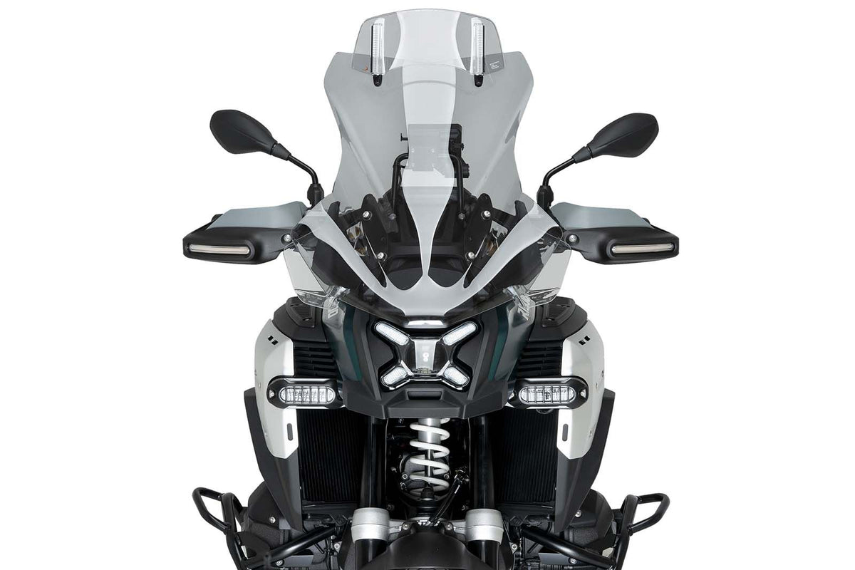 PUIG CUPOLINO TOURING PLUS-VISIERA SENZA RADAR BMW R1300 GS TRIPLE BLACK 23-25 FUME CHIARO