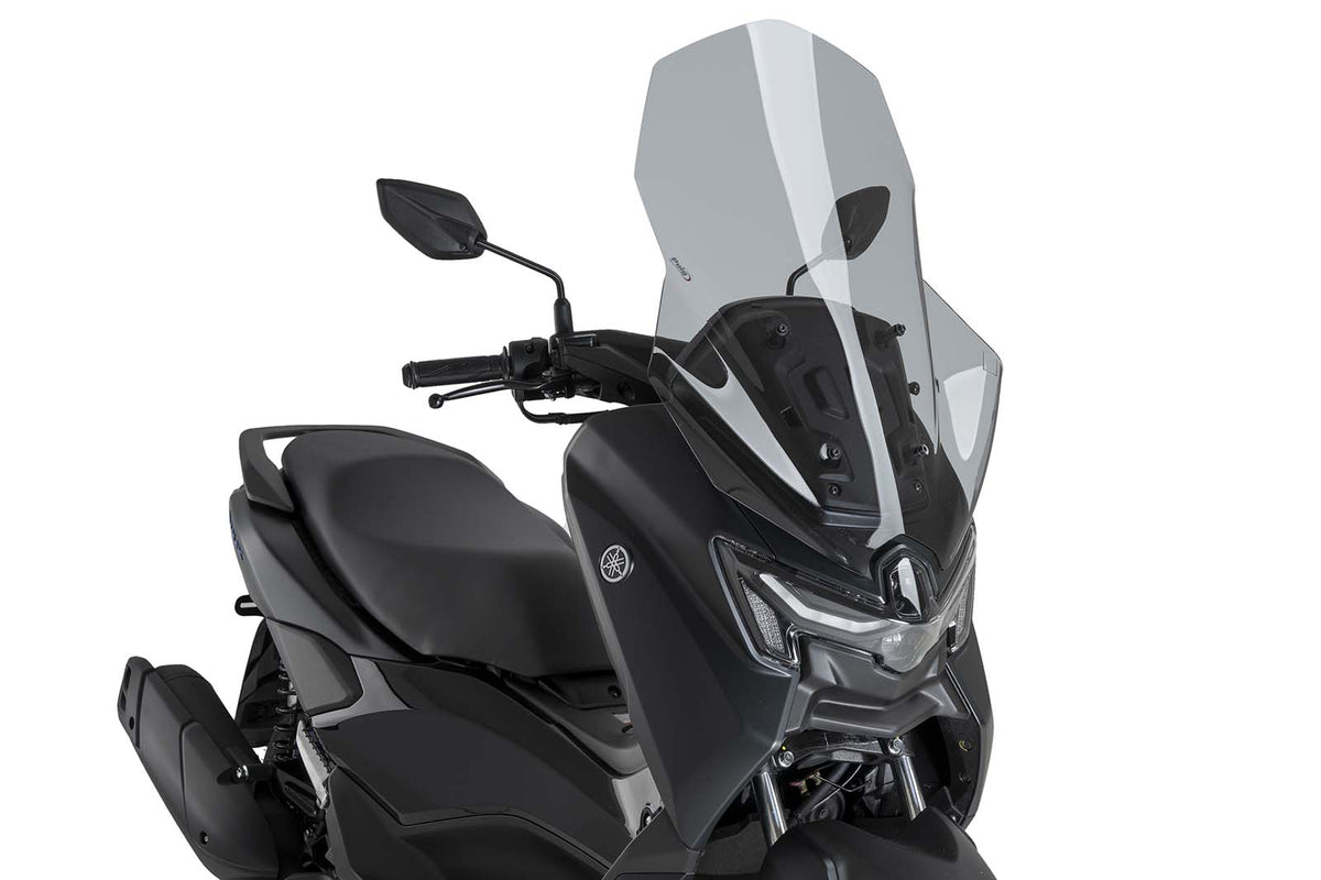 PUIG CUPOLINO V-TECH LINE TOURING YAMAHA N-MAX 125 MAX TECH 2025 FUME CHIARO
