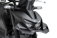PUIG SPOILER ANTERIORE DOWNFORCE NAKED HONDA CB750 HORNET 2025 NERO OPACO