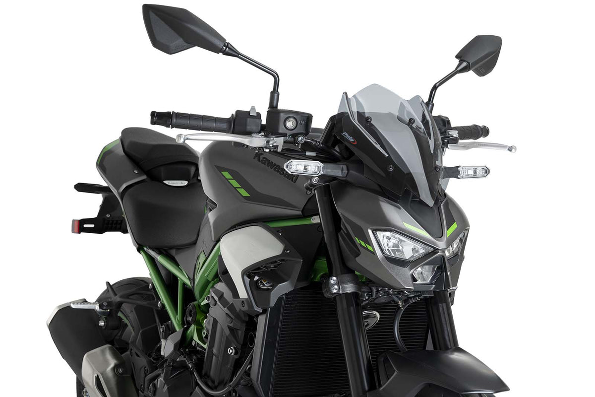 PUIG CUPOLINO NAKED N.G. SPORT PER KAWASAKI Z900 2025 FUME CHIARO