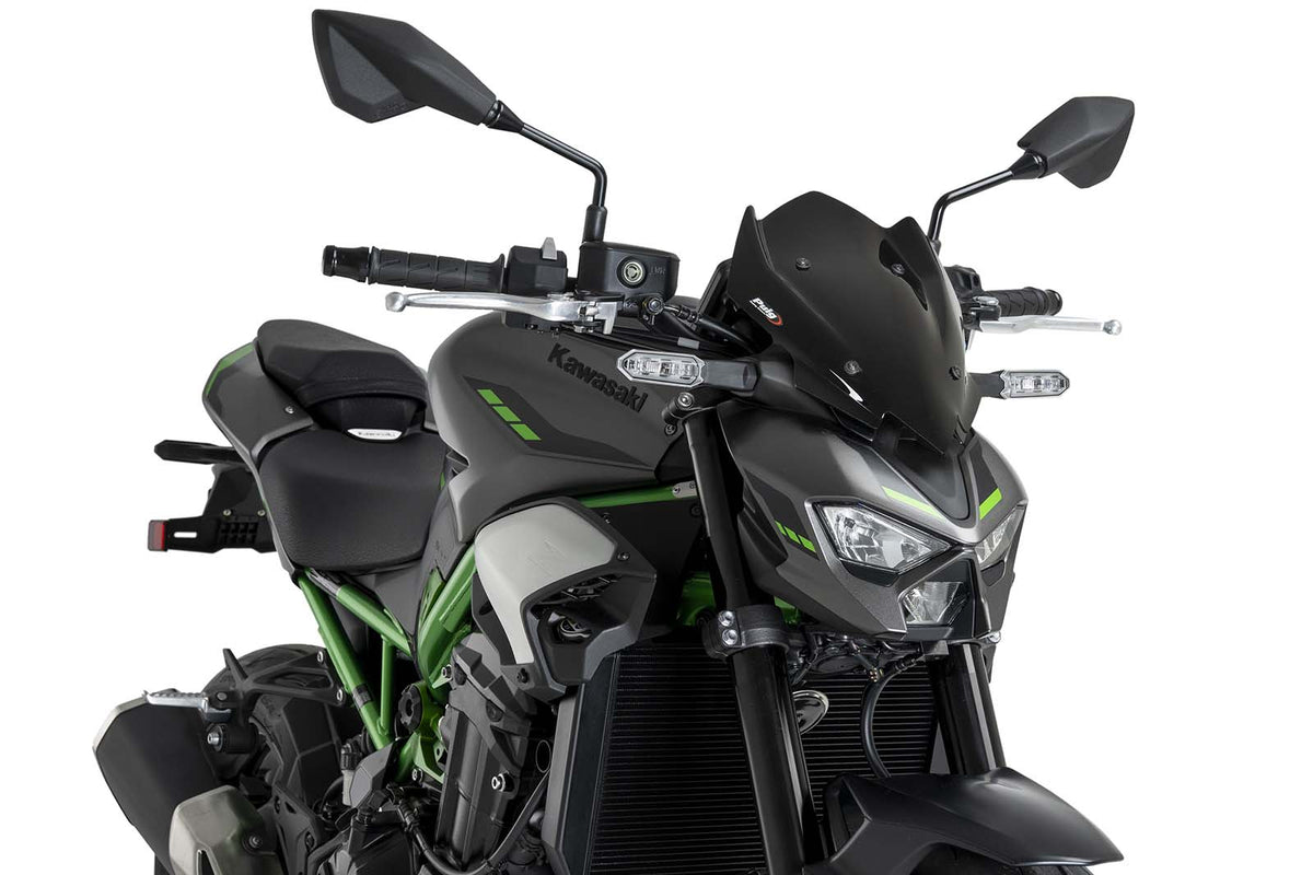 PUIG CUPOLINO NAKED N.G. SPORT PER KAWASAKI Z900 SE 2025 NERO