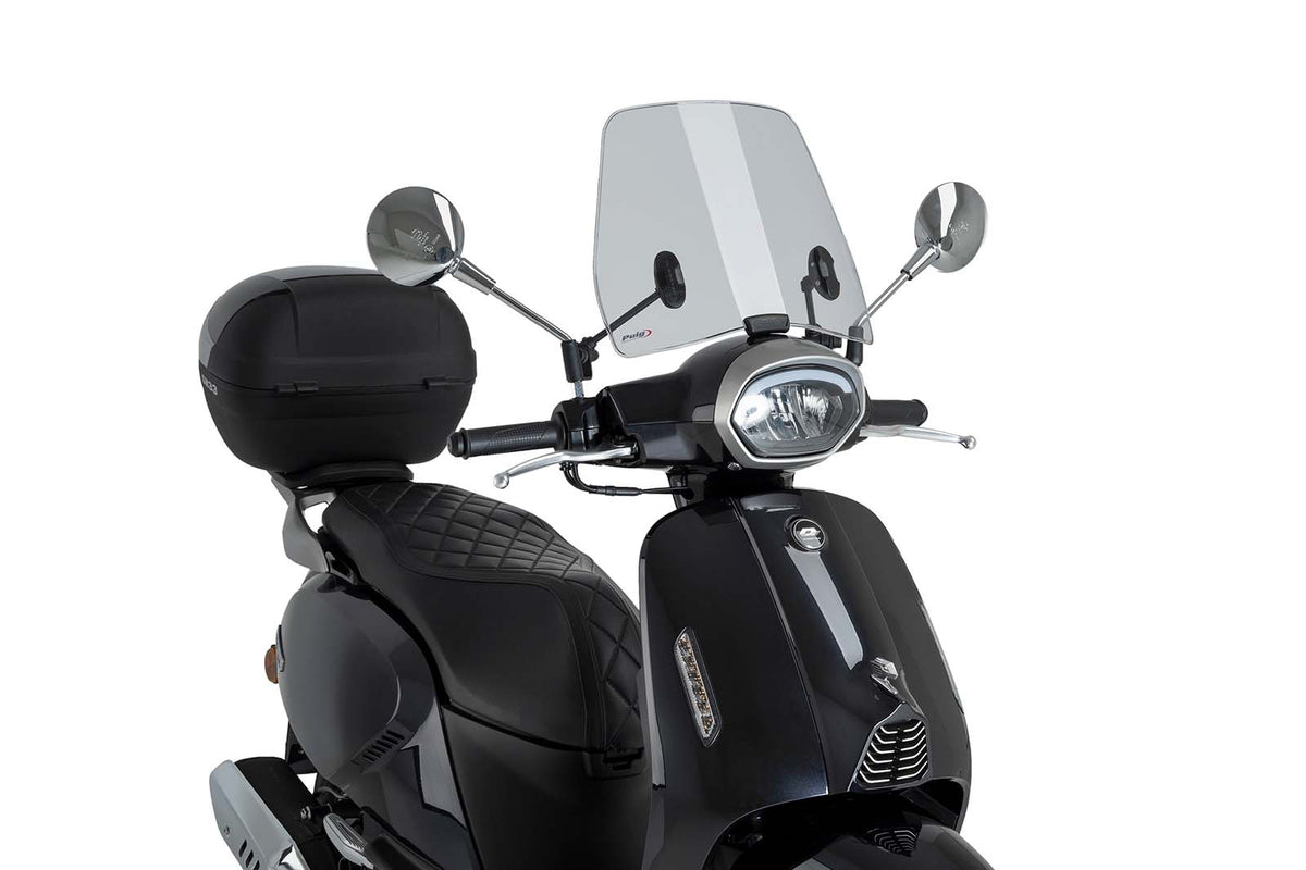 PUIG CUPOLINO SCOOTER TRAFIC PER QJ LTR 125 2025 FUME CHIARO