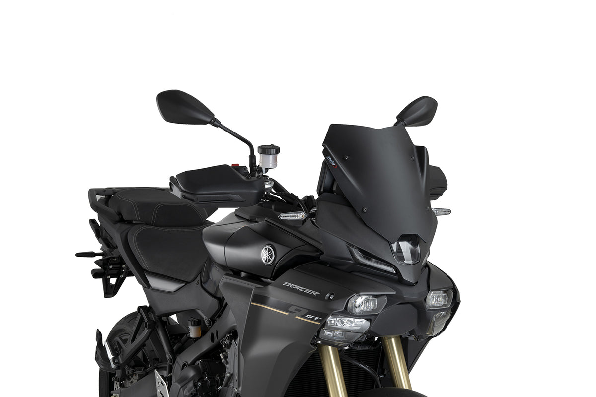 PUIG CUPOLINO SPORT PER YAMAHA TRACER 9 Y-AMT 2025 NERO OPACO