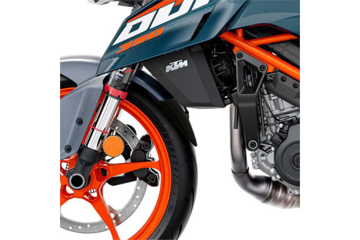 PUIG ESTENSIONE PARAFANGO ANTERIORE PER KTM 390 DUKE 24-25 NERO OPACO