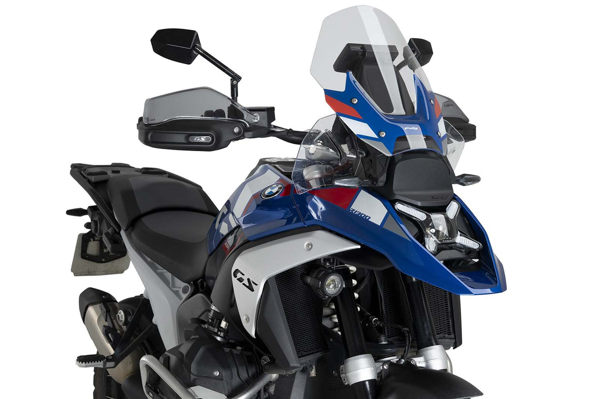 PUIG CUPOLINO TOURING CON RADAR PER BMW R1300 GS TROPHY 23-25 SERIGRAFATO
