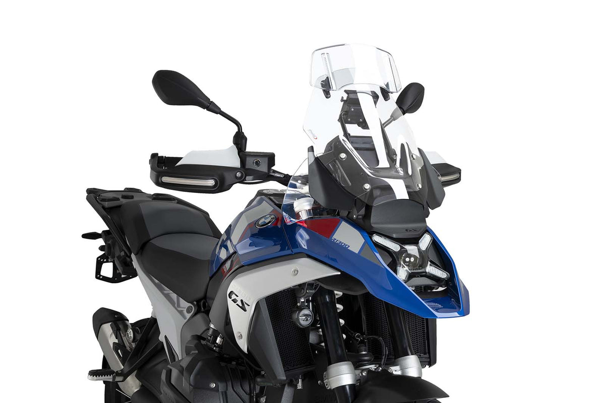 PUIG CUPOLINO TOURING-VISIERA CON RADAR PER BMW R1300 GS ADVENTURE 24-25 TRASPARENTE