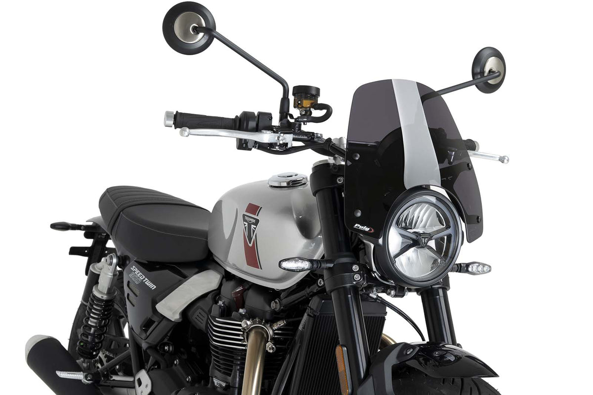 PUIG CUPOLINO NAKED N.G. SPORT PER TRIUMPH SPEED TWIN 900 2025 FUME SCURO