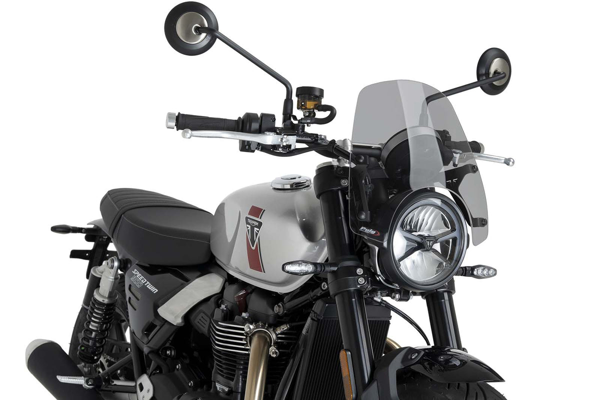 PUIG CUPOLINO NAKED N.G. SPORT PER TRIUMPH SPEED TWIN 1200 RS 2025 FUME CHIARO