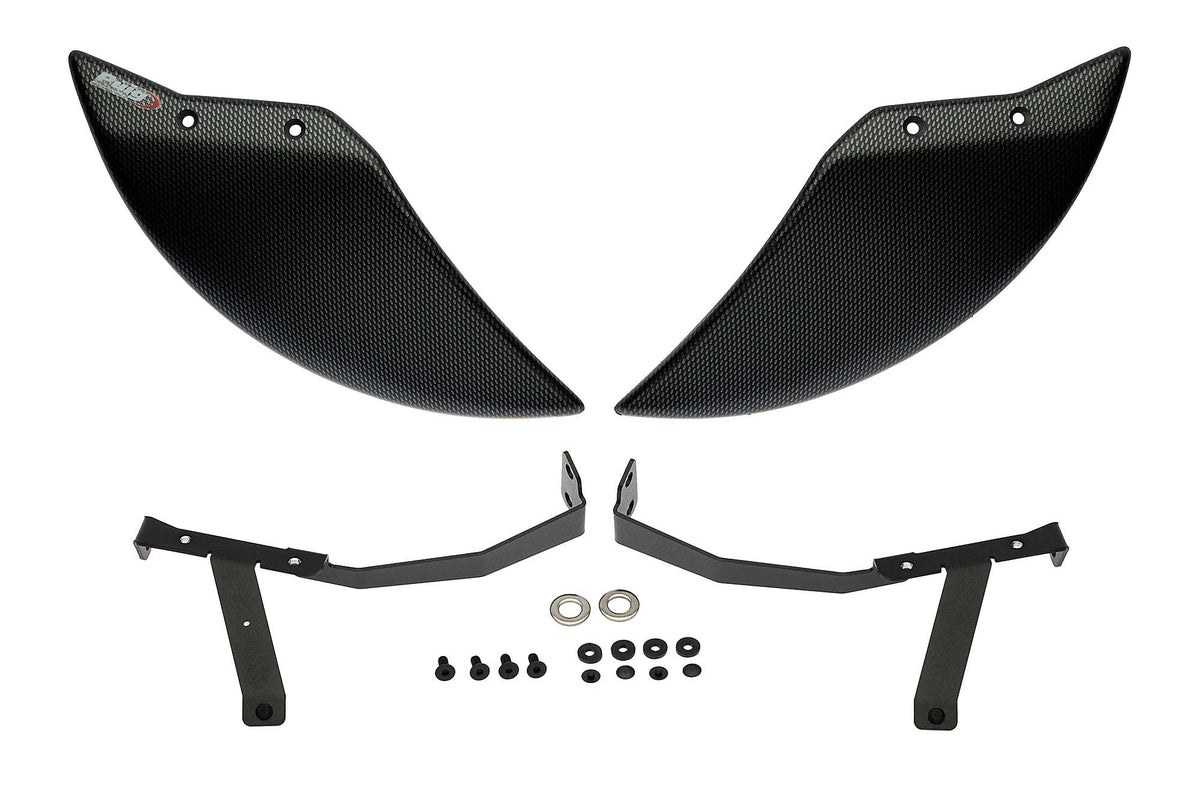 PUIG DEFLETTORE AERODINAMICO RUOTA ANTERIORE HONDA CBR600 RR 2023 CARBON LOOK