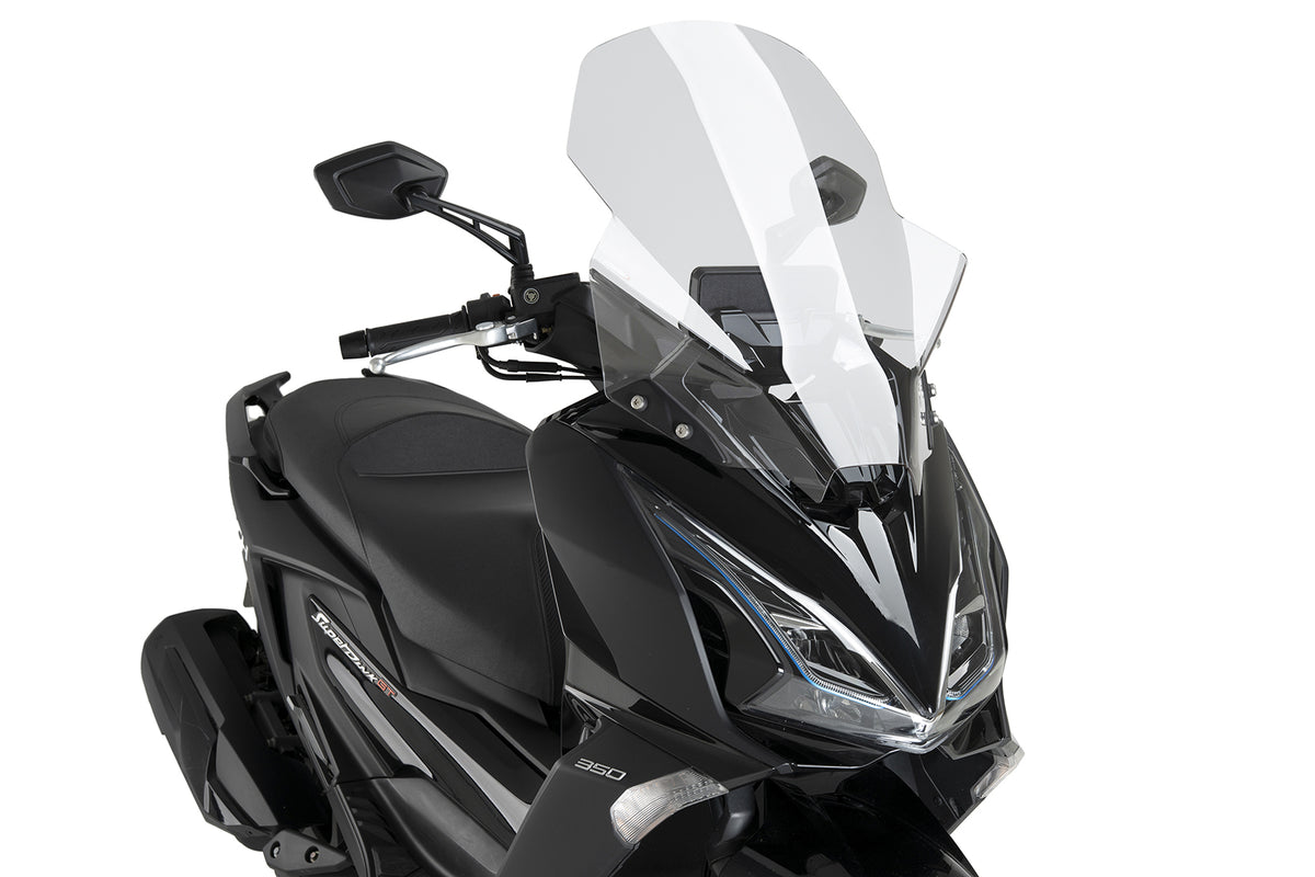 PUIG CUPOLINO V-TECH LINE TOURING PER KYMCO SUPERDINK 350 GT 2025 TRASPARENTE
