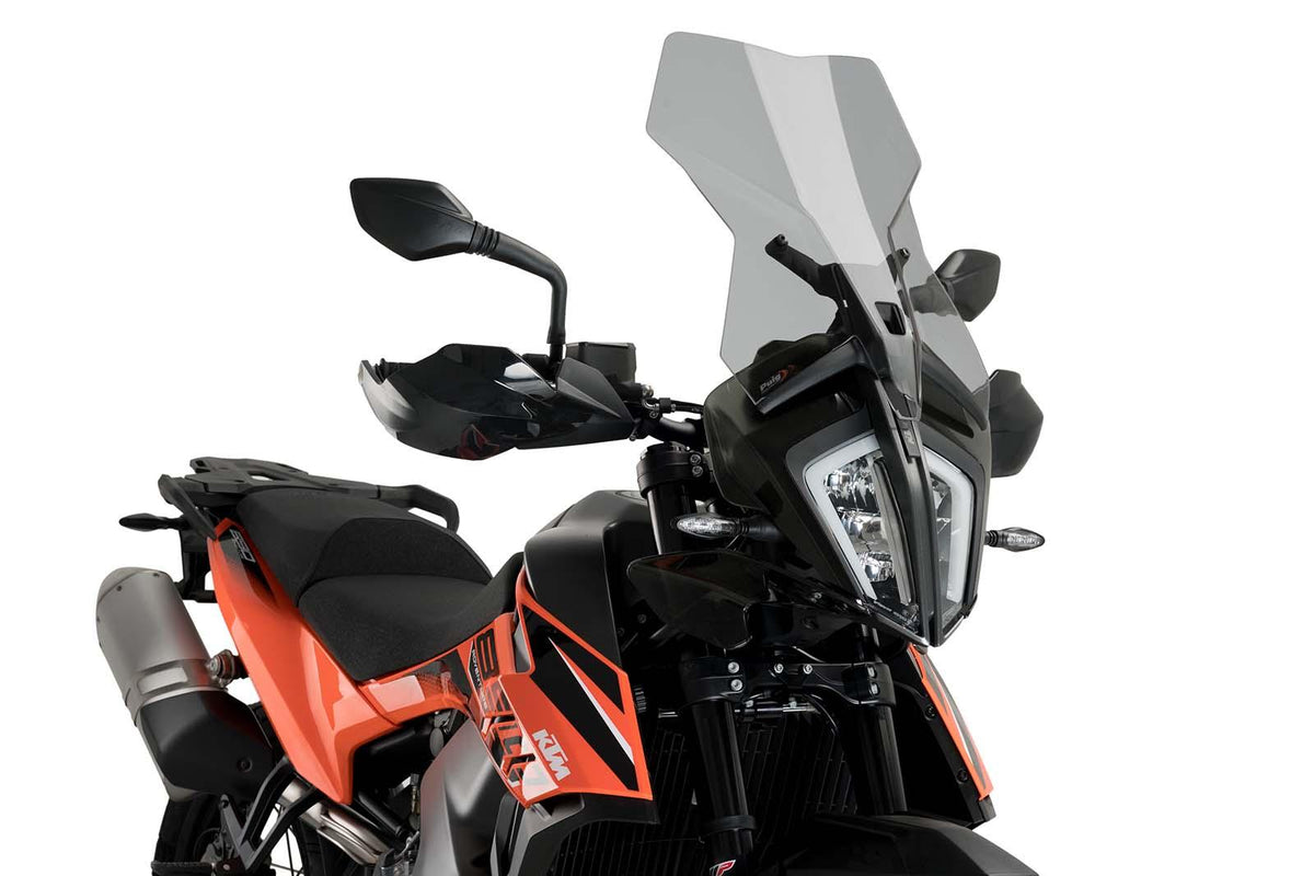 PUIG CUPOLINO TOURING PER KTM 890 L ADVENTURE 21-22 FUME CHIARO