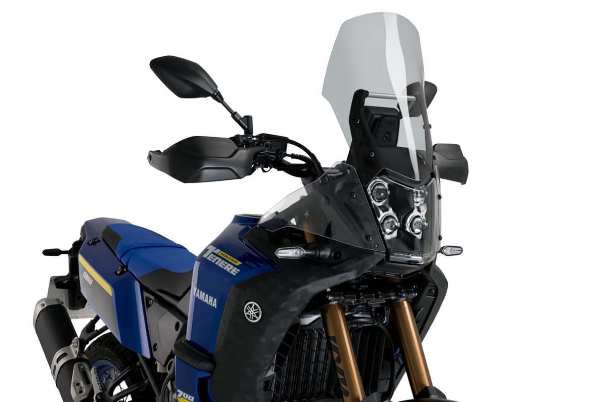 PUIG CUPOLINO TOURING PER YAMAHA TENERE 700 RALLY EDITION 21-24 FUME CHIARO