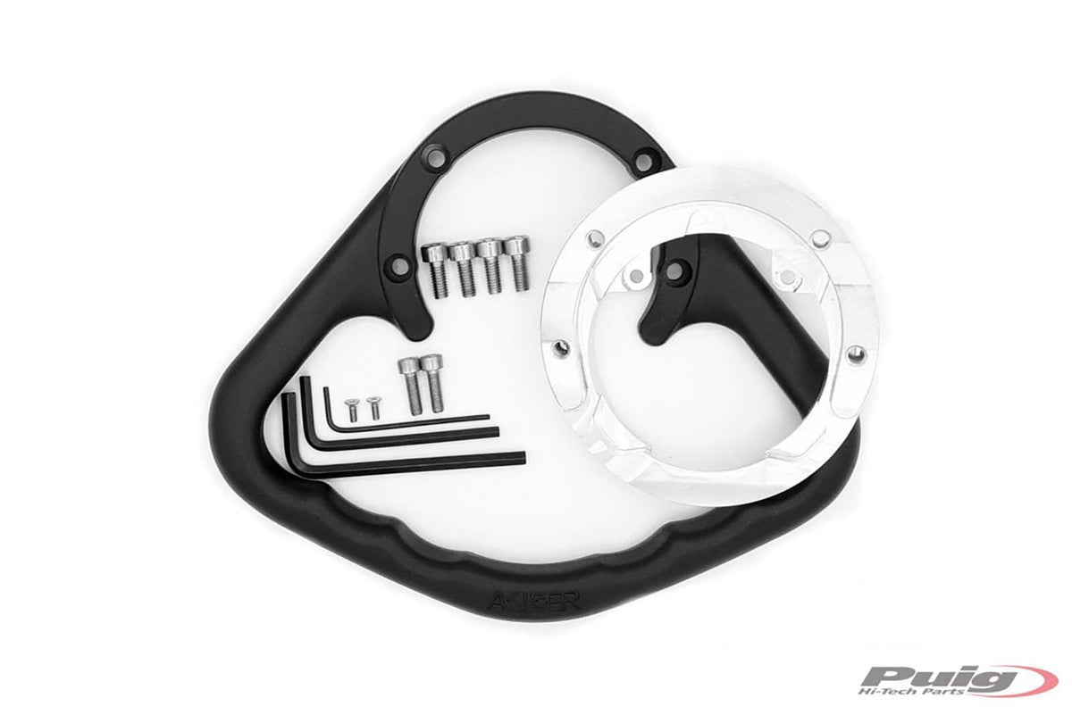 PUIG MANIGLIA PASSEGGERO PER KAWASAKI NINJA H2 SX 20-21 NERO