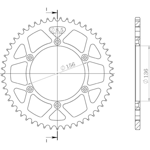 SGR CORONA S AL P520-D52 PER GAS GAS EC 2T 125 99/00