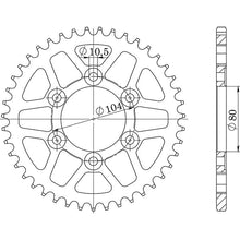 SGR CORONA S+2 AC P525-D41 PER KAWASAKI ZX-10R/ABS 11/15