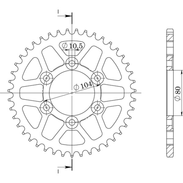 SGR CORONA S AL P525-D43 KAWASAKI KLZ VERSYS 1000 SE 2021
