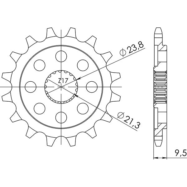 SGR PIGNONE S AC P520-D14 HM CRE 500 97/00